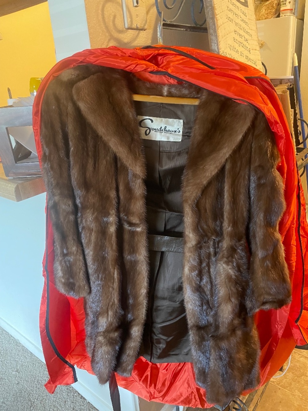 Mink coat